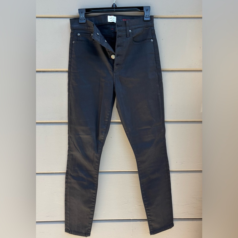 Alice + Olivia Black Skinny Jeans